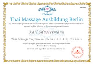  Thai Massage Ausbildung Berlin